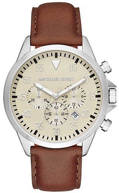 michael kors gage watch|Michael Kors Men's Gage Brown Watch MK8441.